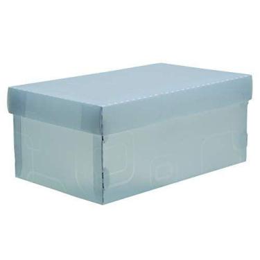 Imagem de Caixa Organizadora Top Fine Sapato 28X17X12Cm.Cri - DELLO