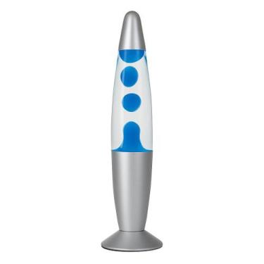 Imagem de Luminária Abajur de Mesa Decorativo Retrô Lava Lamp 34CM Para Sala Qua