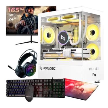Imagem de PC Gamer Completo Ryzen 5 5600gt, 16gb 3200mhz, (radeon Vega 7 Integrado), A520m Dx, SSD 240GB, 500w 80 Plus, 3 Fans RGB, Neologic - Nli89089