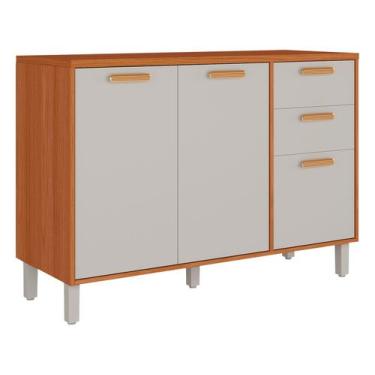 Imagem de Balcão de Cozinha Itatiaia 3 Portas 2 Gavetas Itafriz, Cinamomo e Fend