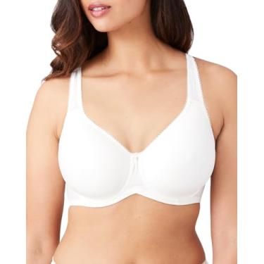 Imagem de Wacoal Sutiã feminino básico com contorno de beleza, Branco, 36D