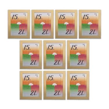Imagem de Porta-retratos Kit com 10 Quadros molduras Com Acetato - Arte na Arte