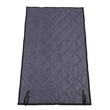 Imagem de Hilitand Capa de Janela Isolada, 3 Camadas, Tecido Oxford, Algodão, Cobertura de Isolamento de Inverno, 39,0x63,0in, para Sala de Estar, Cozinha, Sótão (39 * 63 polegadas)