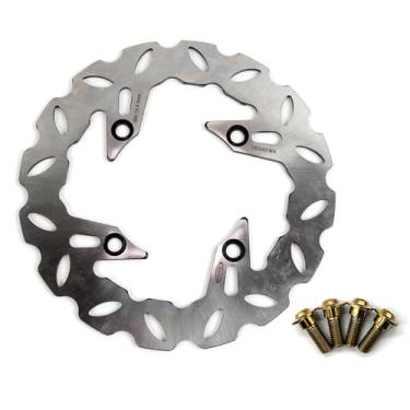 Imagem de Rotor de disco de freio traseiro Arashi com parafusos de montagem para Honda Silverwing 600 01-07, XL600V 91-99, XL650V Transalp 00-07, XL700V TRANSALP 700 08-11, CB750F CB750 92-95, CB900F HOR. NET