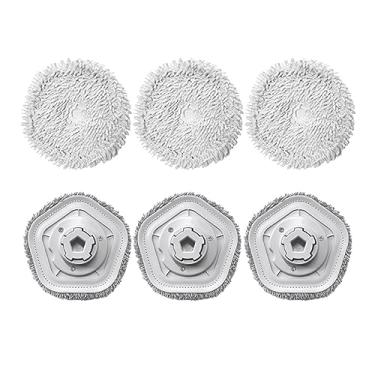 Imagem de Mop Cloth Compatible With XMI Dreame W10 W10 Pro Robotic Vacuum Cleaner Main Side Brush Detachable Mop Rags Stent Hepa Filter Accessories(Set21)
