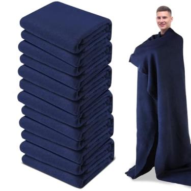 Imagem de Preboun Cobertor militar de primeiros socorros retardante de fogo de 152 x 203 cm, manta de sobrevivência para acampamento, emergência e uso diário, retardador de fogo, extra grosso e quente para cama