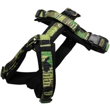 Imagem de Hakusan] Arnês Zero Dog projetado por RATIA Design Studio, feito pelo Japão, confortável, ajustável, amigável, material de amortecimento, GG - cachorro grande, camuflagem