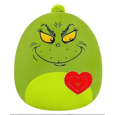 Imagem de Squishmallows Christmas 5" The Grinch with Hear Collectible Soft & Squishy Food Stuffed - Add to Your Squad - Gift for Kids, Girls & Boys