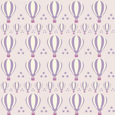 Imagem de Papel De Parede Infantil Balão Rosa