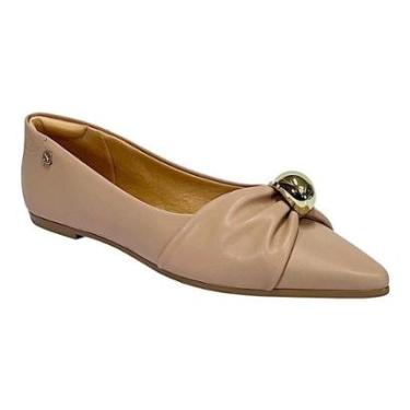 Imagem de Sapatilha Santinelli Feminina Bico Fino 1600-041 Antique-Feminino