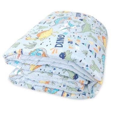 Imagem de Edredom Solteiro Infantil Dupla Face Menino Menina Microfibra Macio 1 