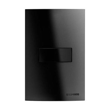 Imagem de Interruptor brava up soprano 1 tecla simples 10a 250v com placa 4x2 pr