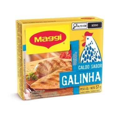 Imagem de Caldo de Galinha Menos Sódio Maggi 57g