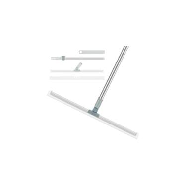 Imagem de Rodo de Silicone Flexível Ajustável, 140cm, Material PP e Silicone, Limpeza Versátil para Vidros e Pisos