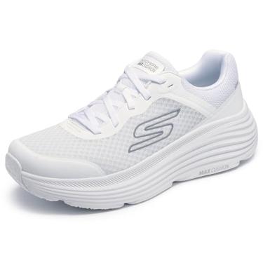 Imagem de Tênis de Corrida Masculino Skechers MAX CUSHIONING ENDEAVOUR, Branco, 40