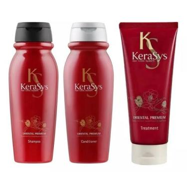 Imagem de Kit shampoo e condicionador  treatment 200ml oriental premium  kerasys