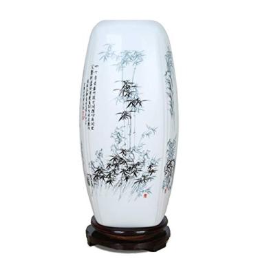 Imagem de Mei LAN Zhu Ju vasos pequenos em ambos os lados de flor de cerâmica personalizada sala de estar bancadas decoração (cor: C) (A)