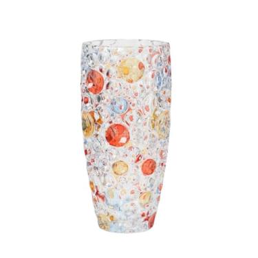 Imagem de Vasos criativos de vidro de bolinhas, restaurante, casa, arranjo de flores, cristal, bolinhas, vaso feito à mão, vaso de mesa (B)