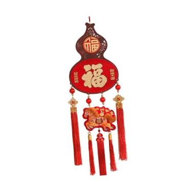Imagem de Fiocias Enfeite de Natal Chinês para Pendurar - Ano do Cavalo 2026 - Pingente para Fotos, Decoração para Festas do Festival da Primavera.