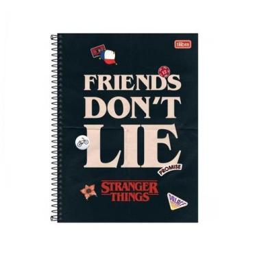 Imagem de Caderno Stranger Things 1 Matéria 80 Folhas Tilibra 02