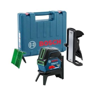 Imagem de Nível a laser verde com 2 linhas e 2 pontos de prumo - GCL 2-15G - Bos