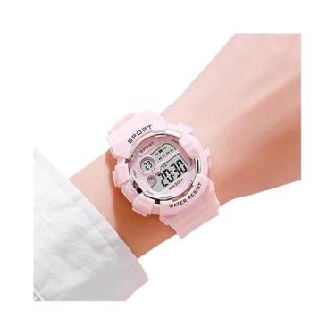 Imagem de Relógio Digital Esportivo Luminoso À Prova d'Água Para Crianças, Despe