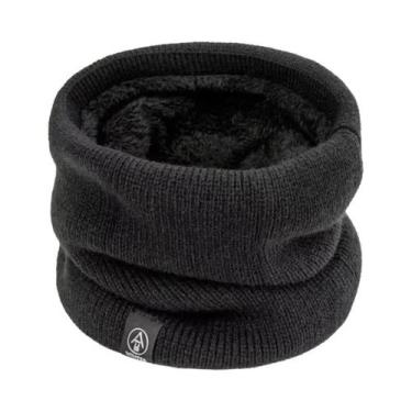 Imagem de Cachecol Unissex De Inverno Quente, Protetor De Pescoço Macio De Tricô