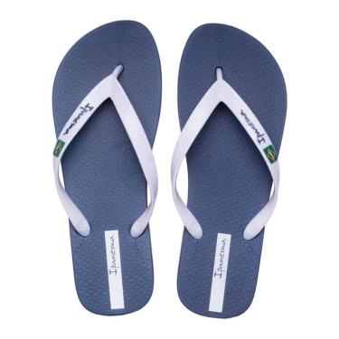 Imagem de Chinelo Masculino Grendene Ipanema Brasil Azul/branco-Masculino