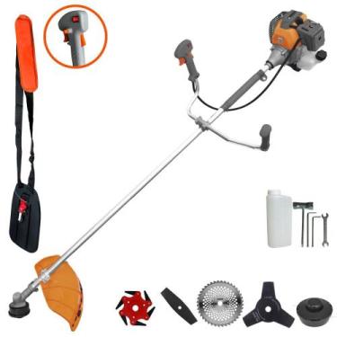 Imagem de Aparador de Grama À Gasolina Tekna RL520P 2T 52cc 2HP de Potência 10.0