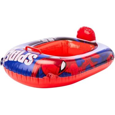 Imagem de Bóia Inflável Homem Aranha com Assento Infantil 66x54 cm