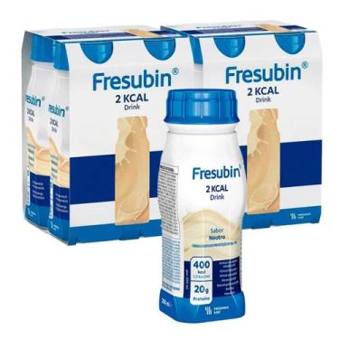 Imagem de Fresubin 2 kcal drink neutro 200ml ebo pack c/ 8un - FRESENIUS KABI