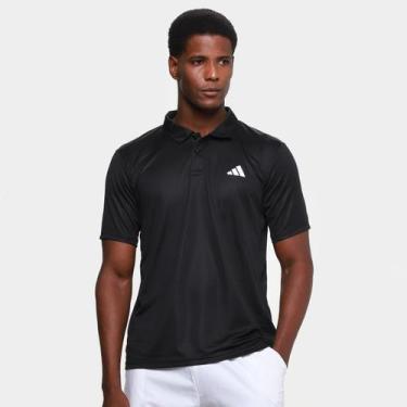 Imagem de Camisa Polo Adidas We Base Masculina, Preto, P
