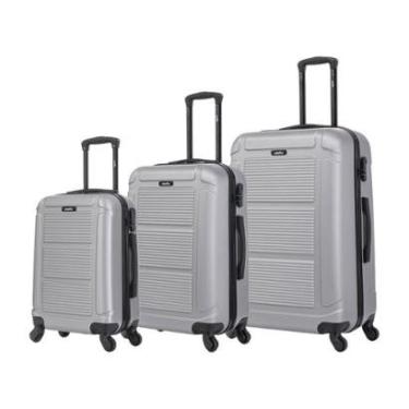 Imagem de Kit Mala Viagem Otello Luggage 3Pçs P/M/G 15 23 e 30Kg Rodas 360-Unissex