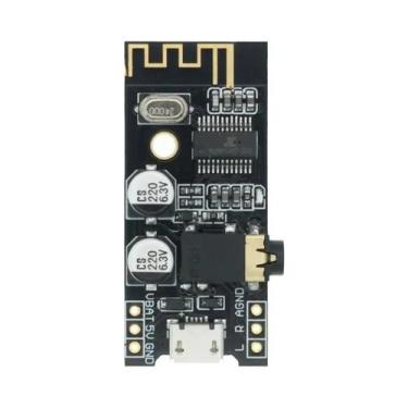 Imagem de Placa Receptora De Áudio Bluetooth MP3 Módulo PLR Sem Fio BLT 4.2 Kit 