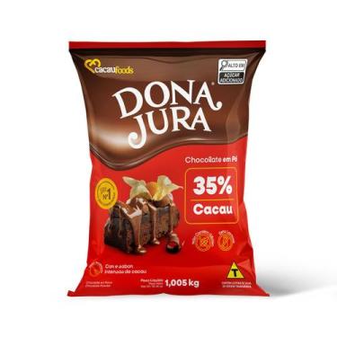 Imagem de Chocolate em Pó Solúvel 35% Bag 1,005kg Dona Jura - Cacau Foods