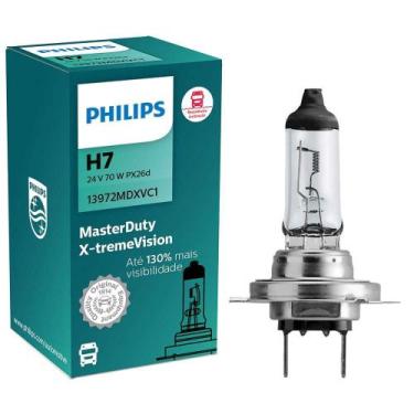Imagem de Lâmpada Philips Master Duty Xtreme Vision 70w 24v H7 Px26d