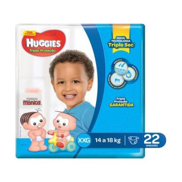 Imagem de Fraldas descartaveis huggies disney jumbo xxg com 22 unidades, XXG, 22