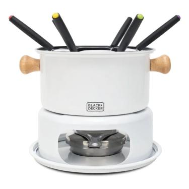 Imagem de Conjunto Para Fondue 10 Peças Eleganza, Black + Decker Com Base e Garfos Inox