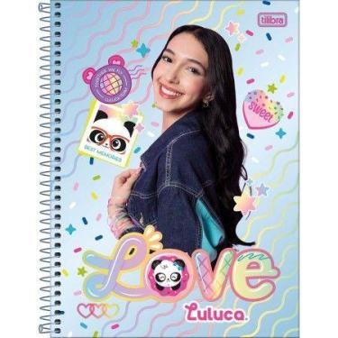 Imagem de Caderno Espiral Universitário Luluca Capa Dura 1 Matéria 80 Folhas - -