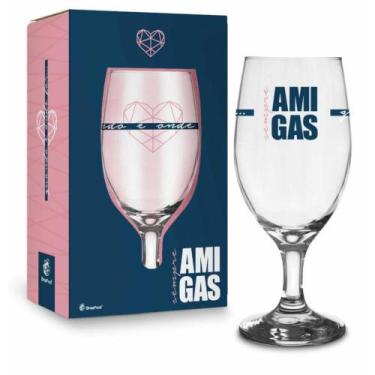 Imagem de Taça Windsor 330ml - Amigas Sempre Presente Amiga Brasfoot