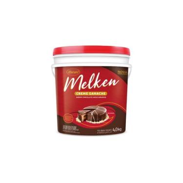 Imagem de Ganache Melken Sabor Meio Amargo 4kg - Harald