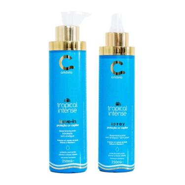 Imagem de Kit spray + leavein protetor solar tropical intense - Amávia