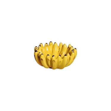 Imagem de Mini Fruteira Cerâmica Banana - Maison Blanche