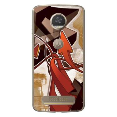 Imagem de Capa Adesivo Skin071 Verso Para Motorola Moto Z2 Play - Kawaskin