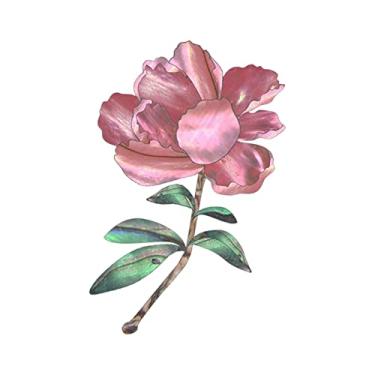 Imagem de segolike Adesivos de Guitarra de Traste DIY de Decoração Presentes, Flor vermelha