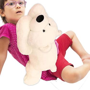 Imagem de Almofada Pelúcia Pelúcia Animal,Bonito Pelúcia Pesada | pelúcia animal fofa boneca dobrável recheada para presentes aniversário meninos meninas crianças A/r