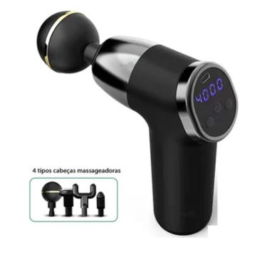 Imagem de Massageador Profissional Pistola Gun Display Led Portatil