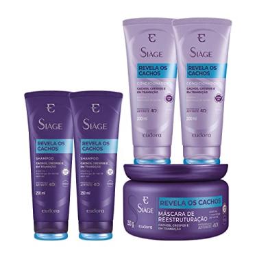 Imagem de Eudora Kit Siàge Cachos: Shampoo + Condicionador + Máscara