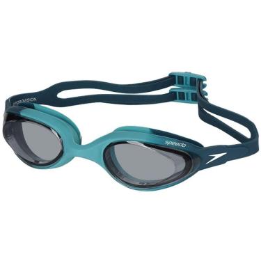 Imagem de Oculos Natação Speedo Hydrovision Verde ECO Fume