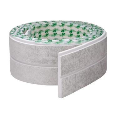 Imagem de Painel Ripado EVA Laminado Autocolante 10cm Urban Plus White Rolo C/10 Metros